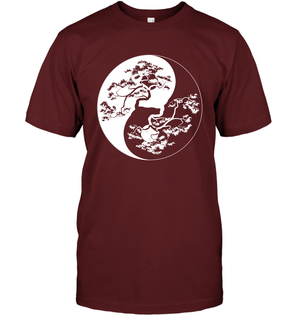 Yin Yang Tree Shirt T-Shirt T-Shirt Cardinal