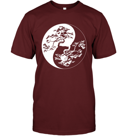 Yin Yang Tree Shirt T-Shirt T-Shirt Cardinal