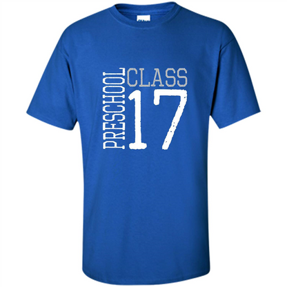 Preschool Class 2017 T-Shirt Royal