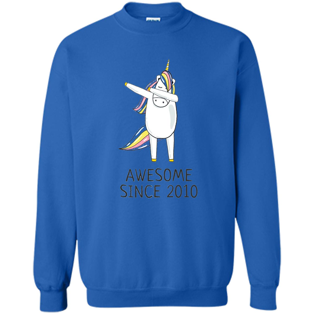 Awesome Since 2010 T-shirt Born In 2010 Royal