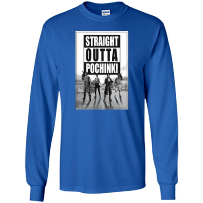 Straight Outta Pochinki T-shirt Royal