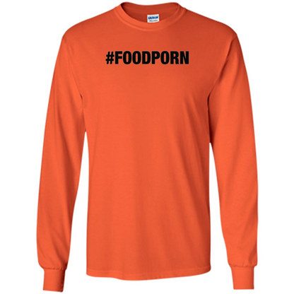 Foodporn T-shirt Orange
