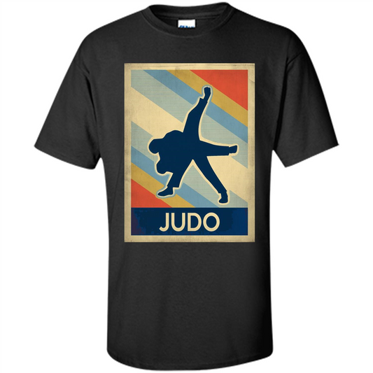 Vintage judo T-shirt Black