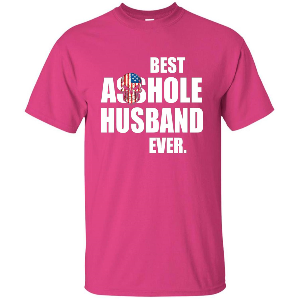 Best Asshole Husband Ever T-shirt Heliconia