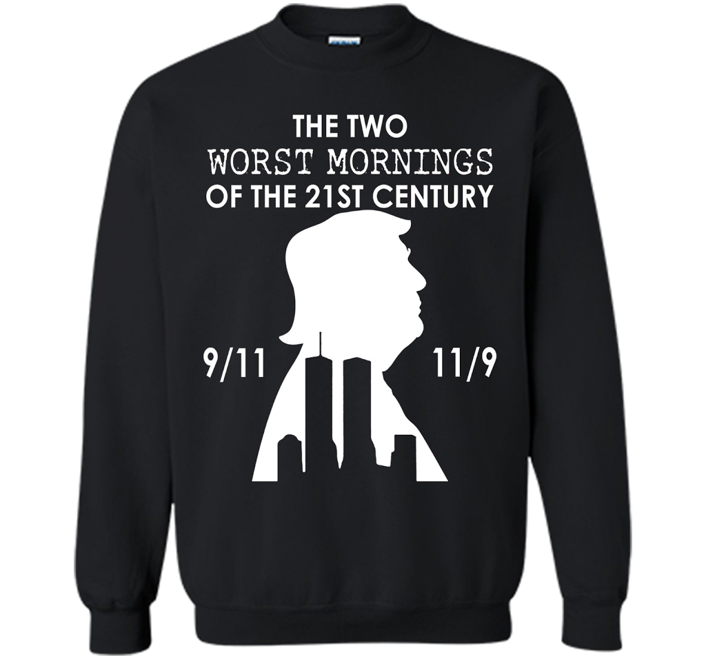 THE TWO WORST MORNINGS OF THE 21ST CENTURY T-SHIRT