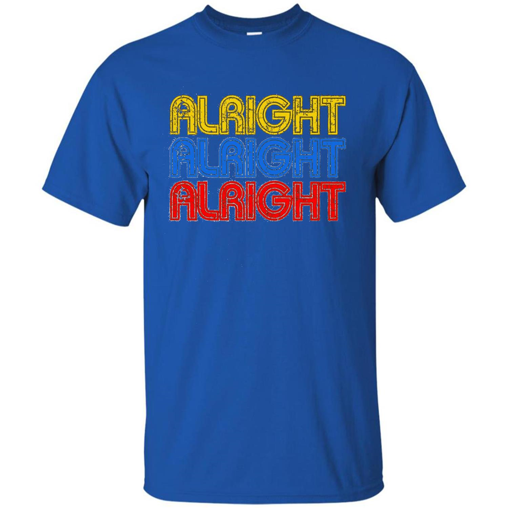 Alright Alright Alright T-shirt Royal