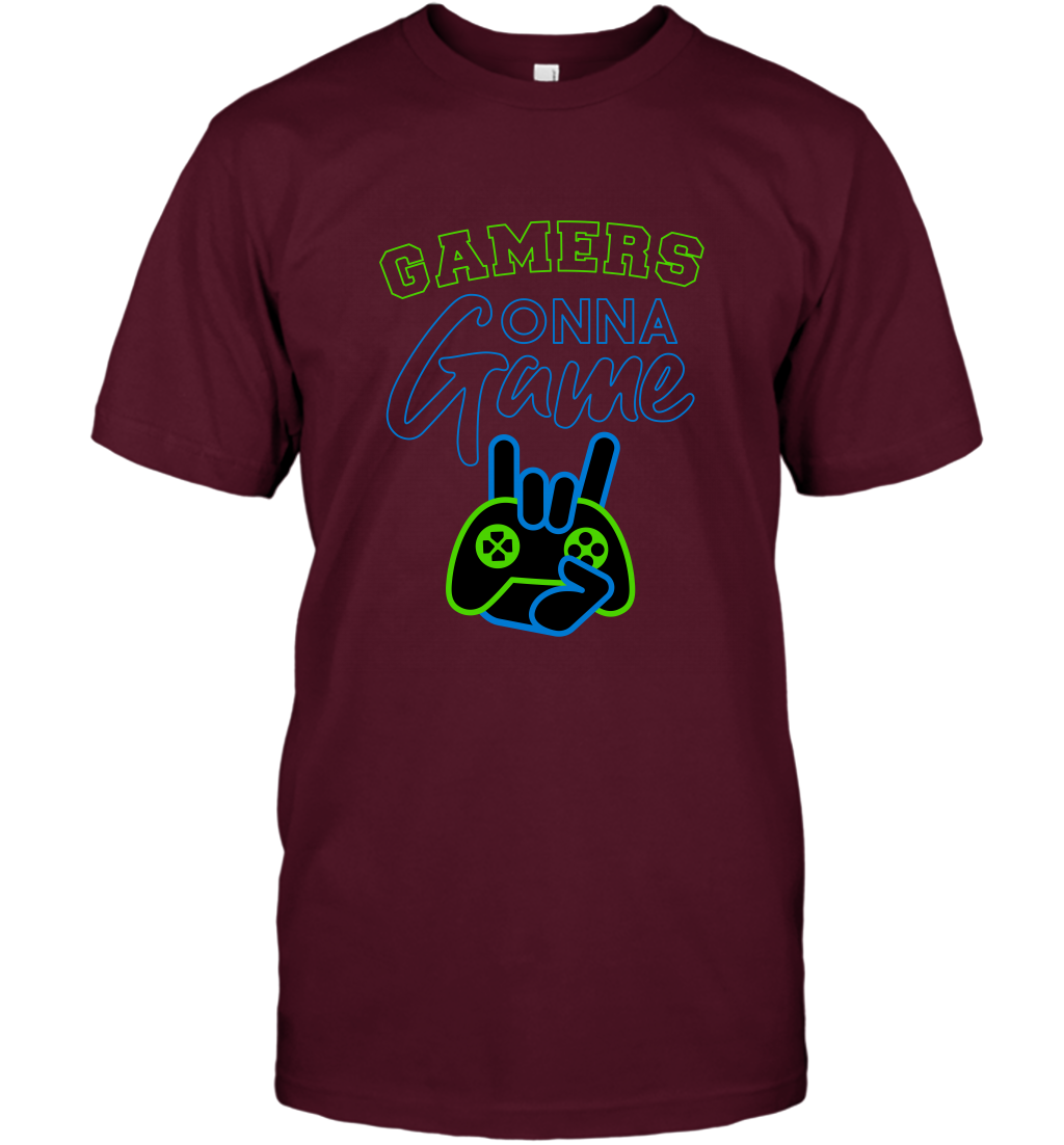 Gamer Gonna Game Gaming Shirt T-Shirt Maroon