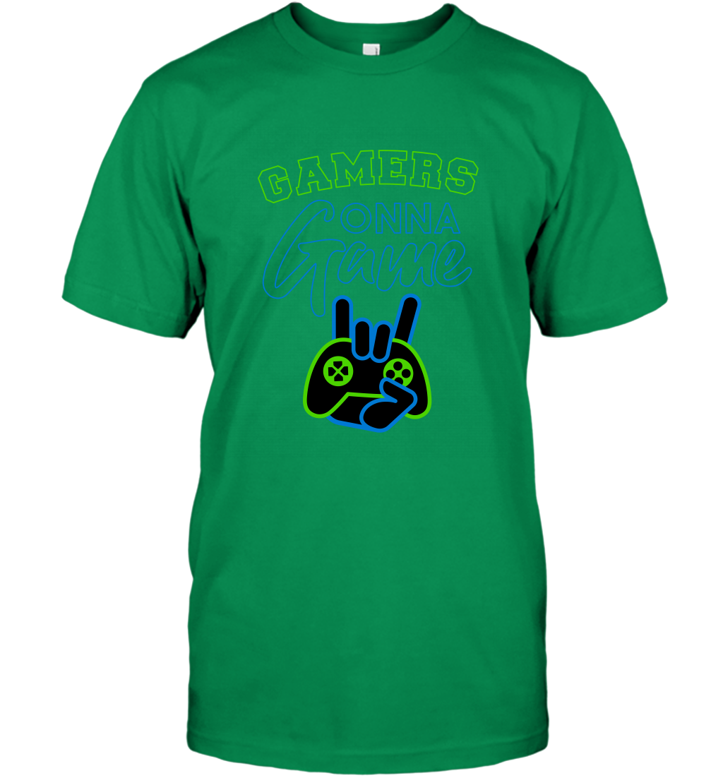 Gamer Gonna Game Gaming Shirt T-Shirt Irish Green