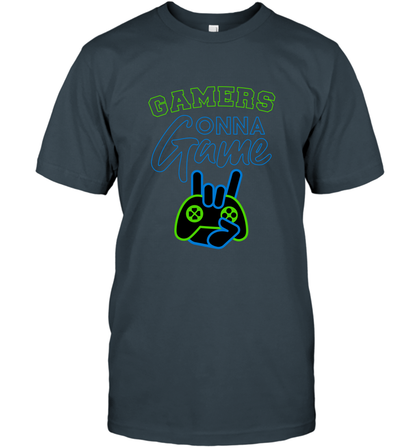 Gamer Gonna Game Gaming Shirt T-Shirt Charcoal