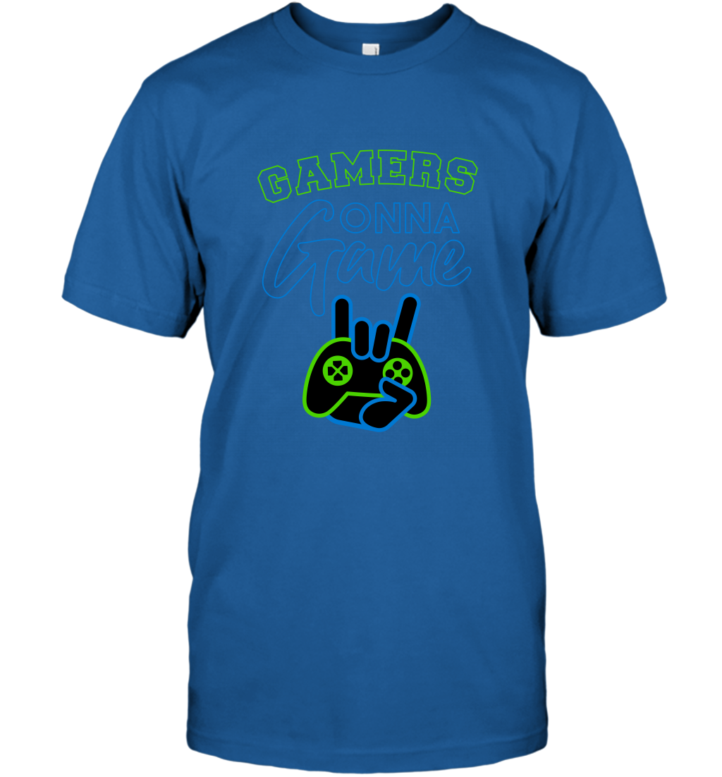 Gamer Gonna Game Gaming Shirt T-Shirt Royal