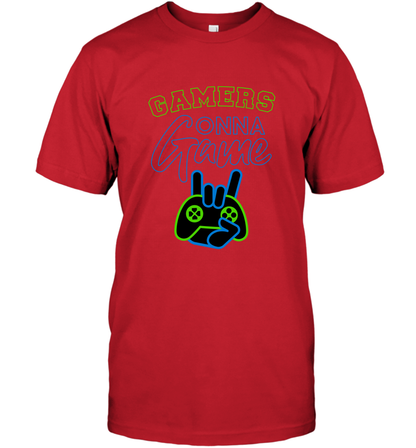 Gamer Gonna Game Gaming Shirt T-Shirt Red