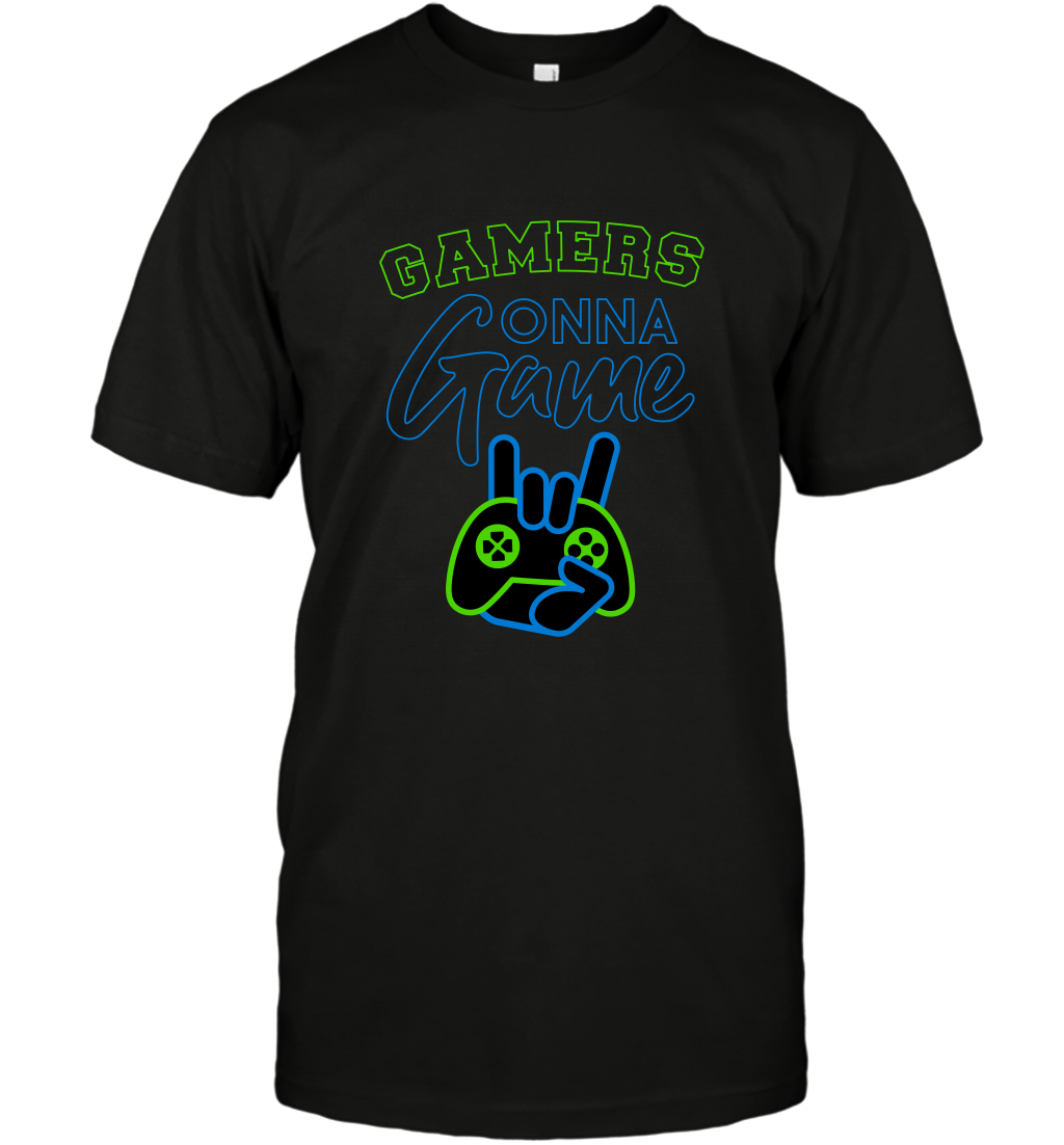 Gamer Gonna Game Gaming Shirt T-Shirt Black