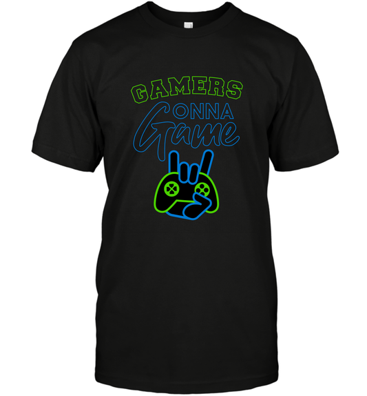 Gamer Gonna Game Gaming Shirt T-Shirt Black