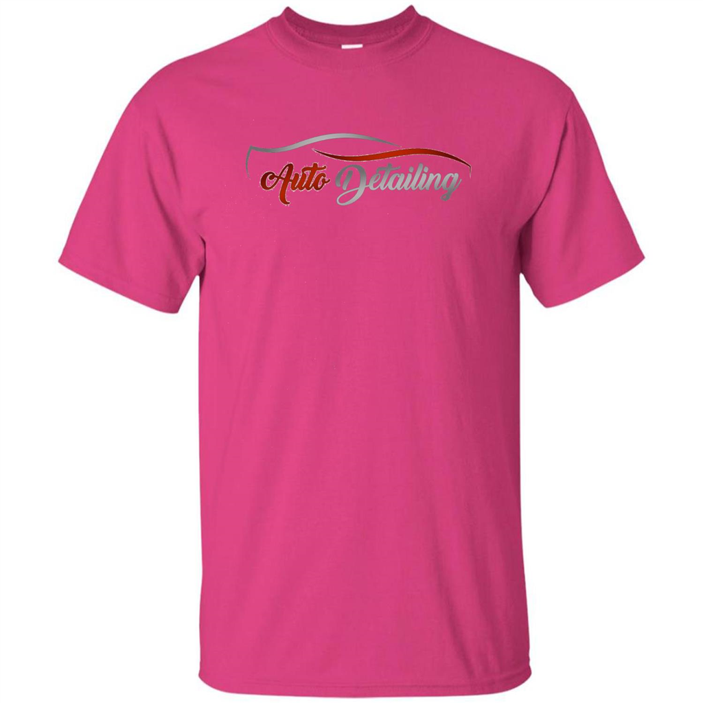 Auto Detailing Shirt Red And Black