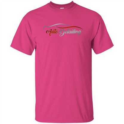 Auto Detailing Shirt Red And Black