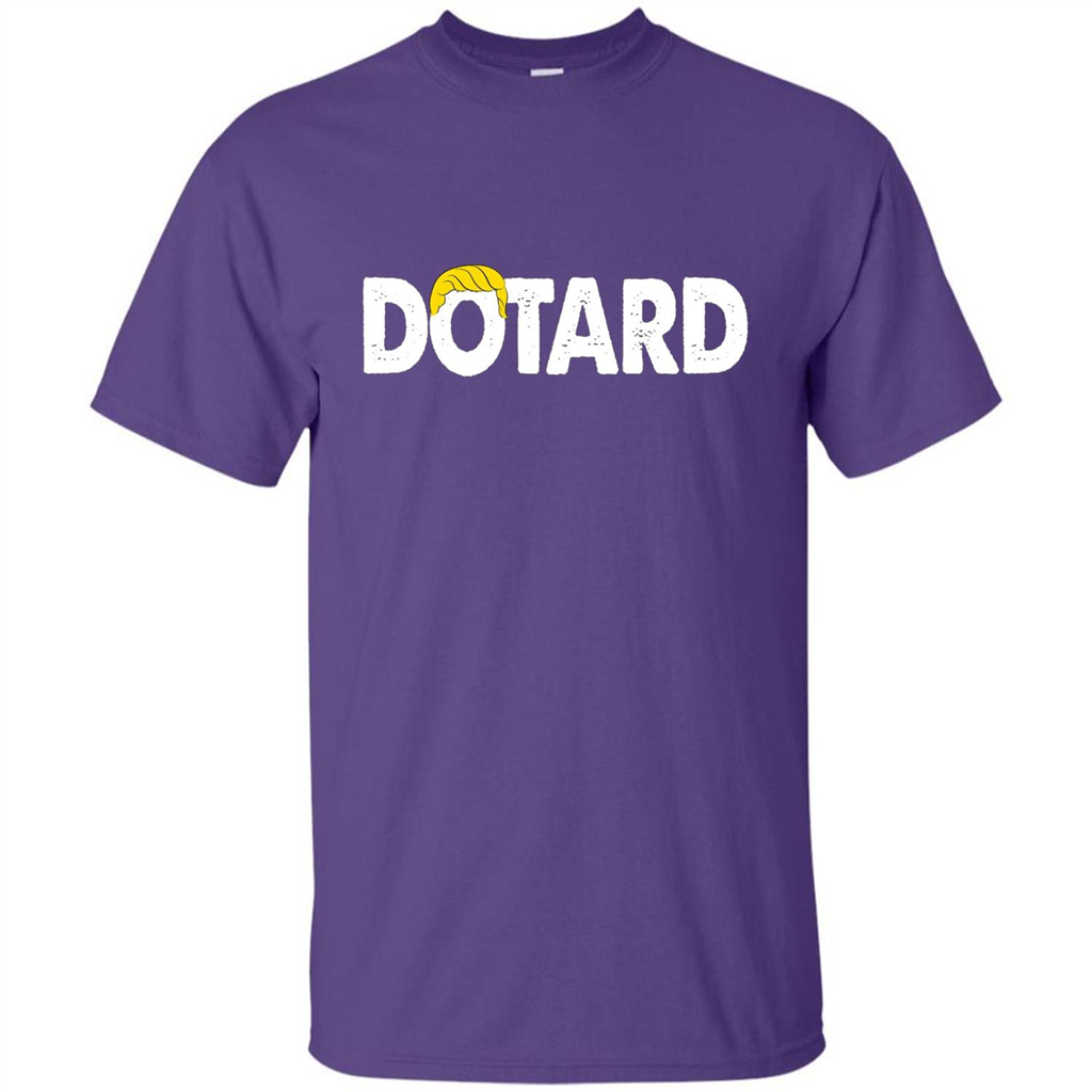 American President Dotard T-shirt Dotard Trump Hair T-shirt Purple