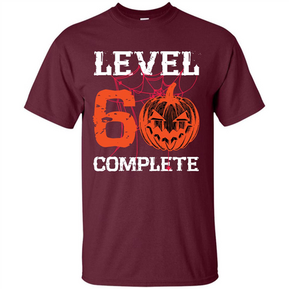 Halloween T-shirt Level 60 Complete Maroon