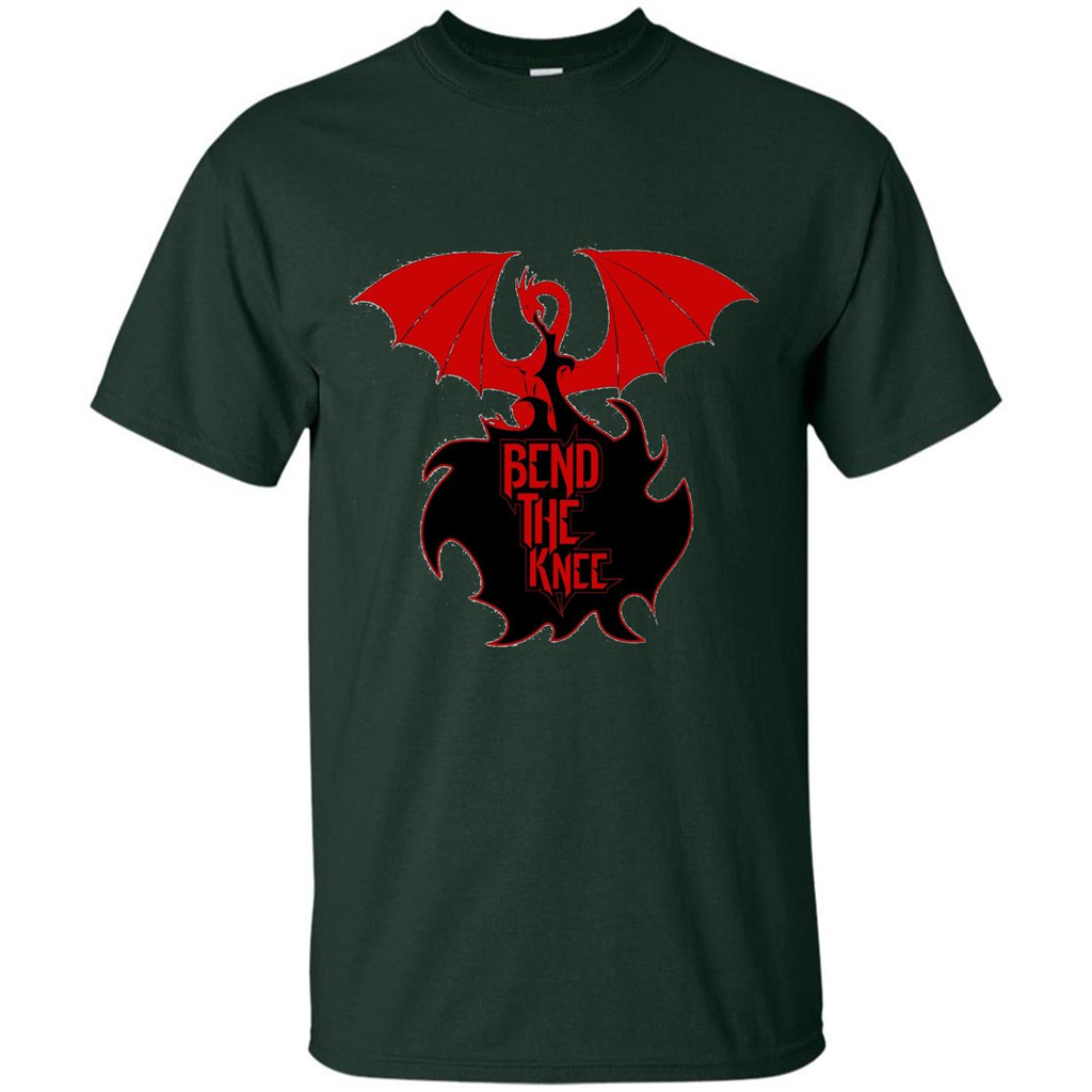Movies T-shirt Bend The Knee T-shirt Forest Green
