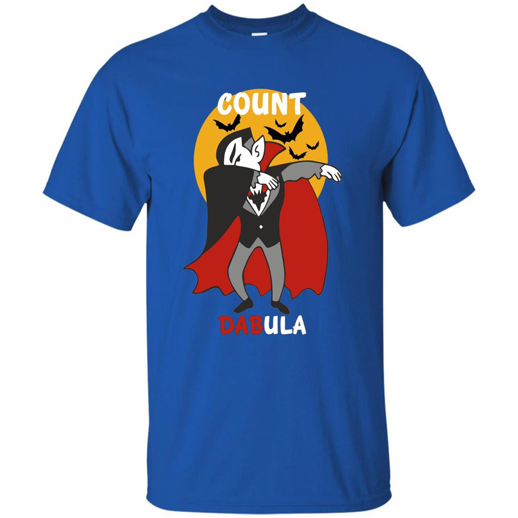 Count Dabula Dabbing Halloween T-shirt Royal