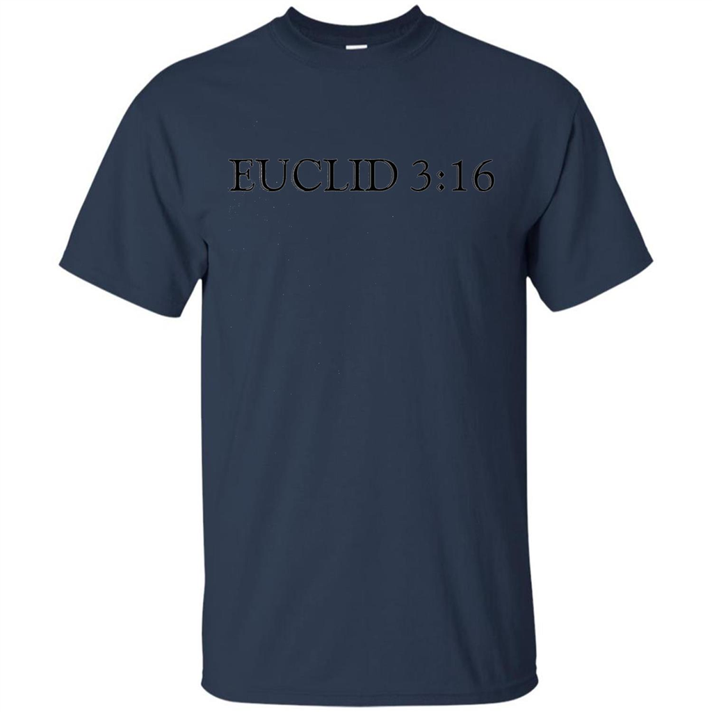 Euclid 3:16 T-shirt Navy