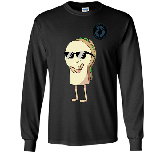 SAVAGE SANDWICH - FOOD LOVER LIMITED EDITION TEE shirt Black