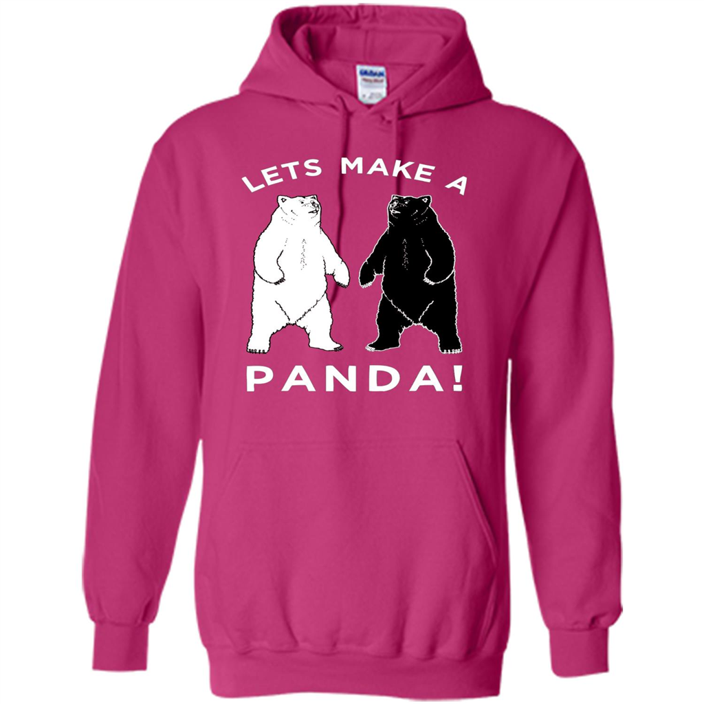 Funny Panda T-shirt Lets Make A Panda T-Shirt Heliconia