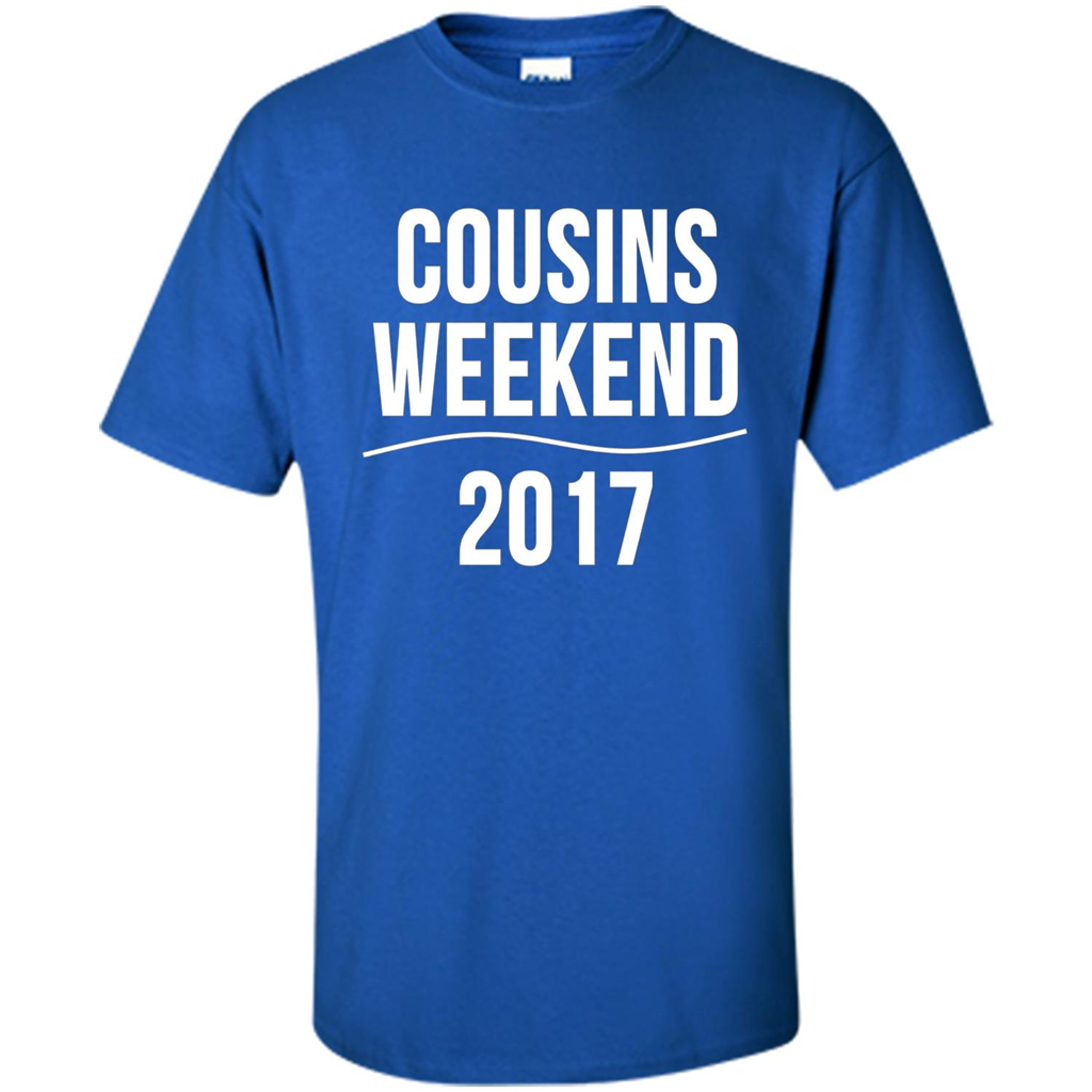 Family T-shirt Cousins Weekend 2017 Royal
