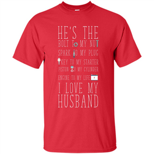 Husband. I Love My Husband T-shirt