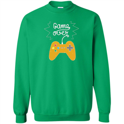 Gamer T-shirt Game Over Irish Green