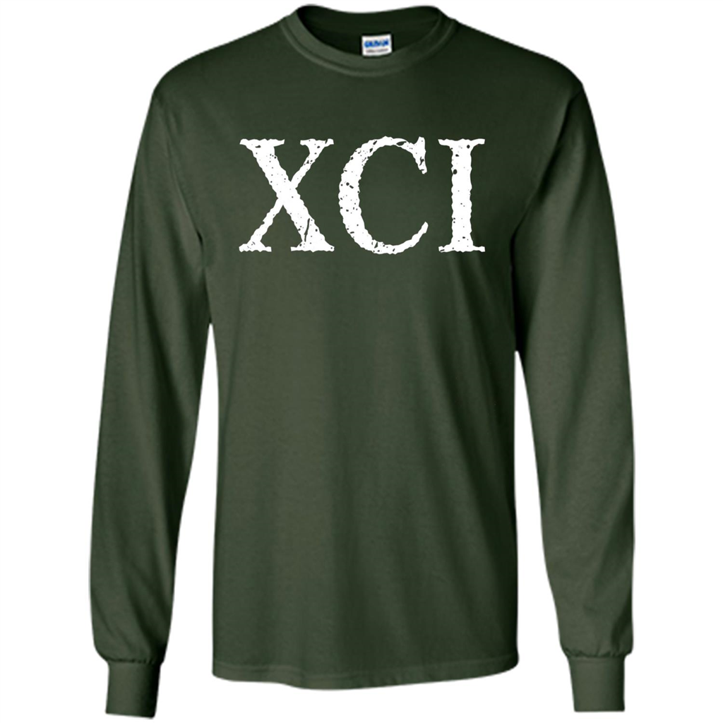 Roman Numeral 91 XCI Shirt Forest Green