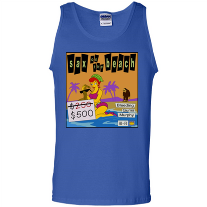 Sax on the Beach Discount Edition T-shirt Royal