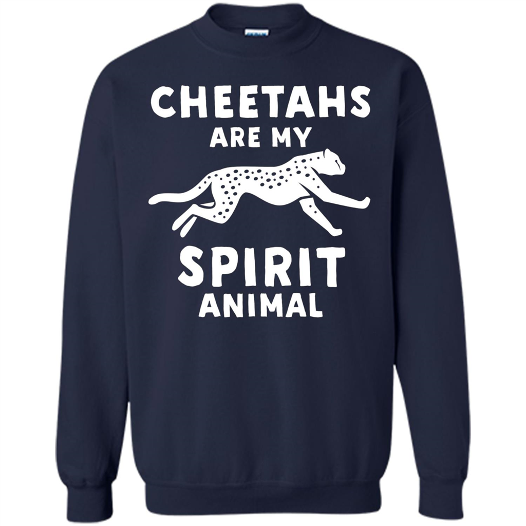 Cheetahs Are My Spirit Animal T-shirt Navy