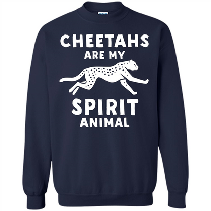 Cheetahs Are My Spirit Animal T-shirt Navy