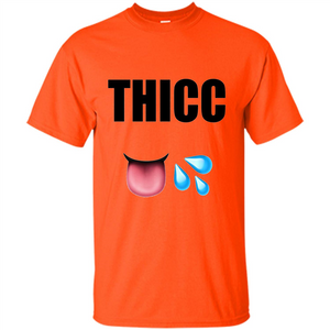 THICC Funny Gym Squat T-shirt