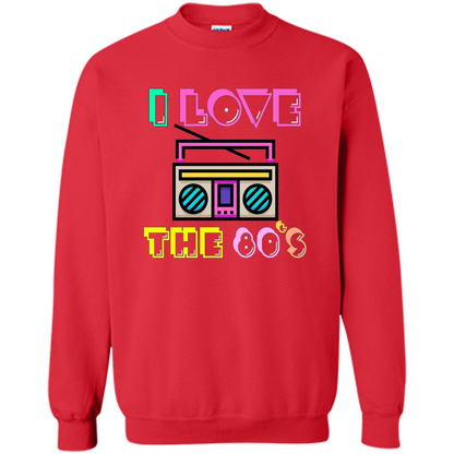 I Love The 80's T-shirt Red