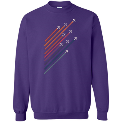 Aerial Acrobat T-shirt Purple