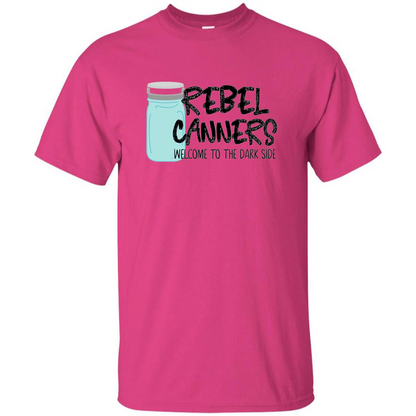 Rebal Canners Welcome To The Dark Side T-shirt Heliconia