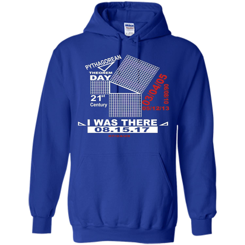 Pythagorean Theorem day T-shirt Royal