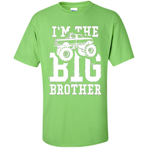 I'm The Big Brother Monster Truck T-shirt