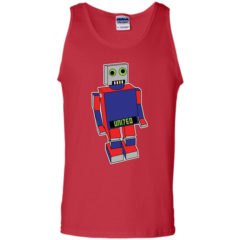 Robot T-shirt Gift for Kids Red