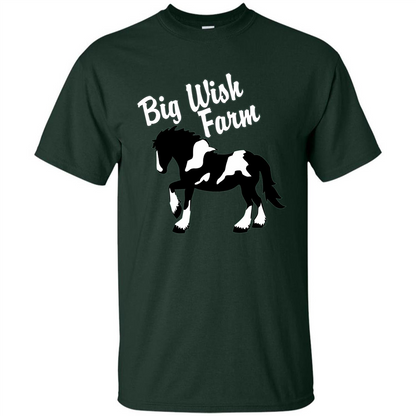 Farmer T-shirt Big Wish Farm T-Shirts Forest Green