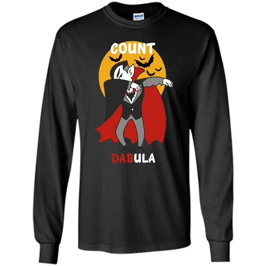 Count Dabula Dabbing Halloween T-shirt Black