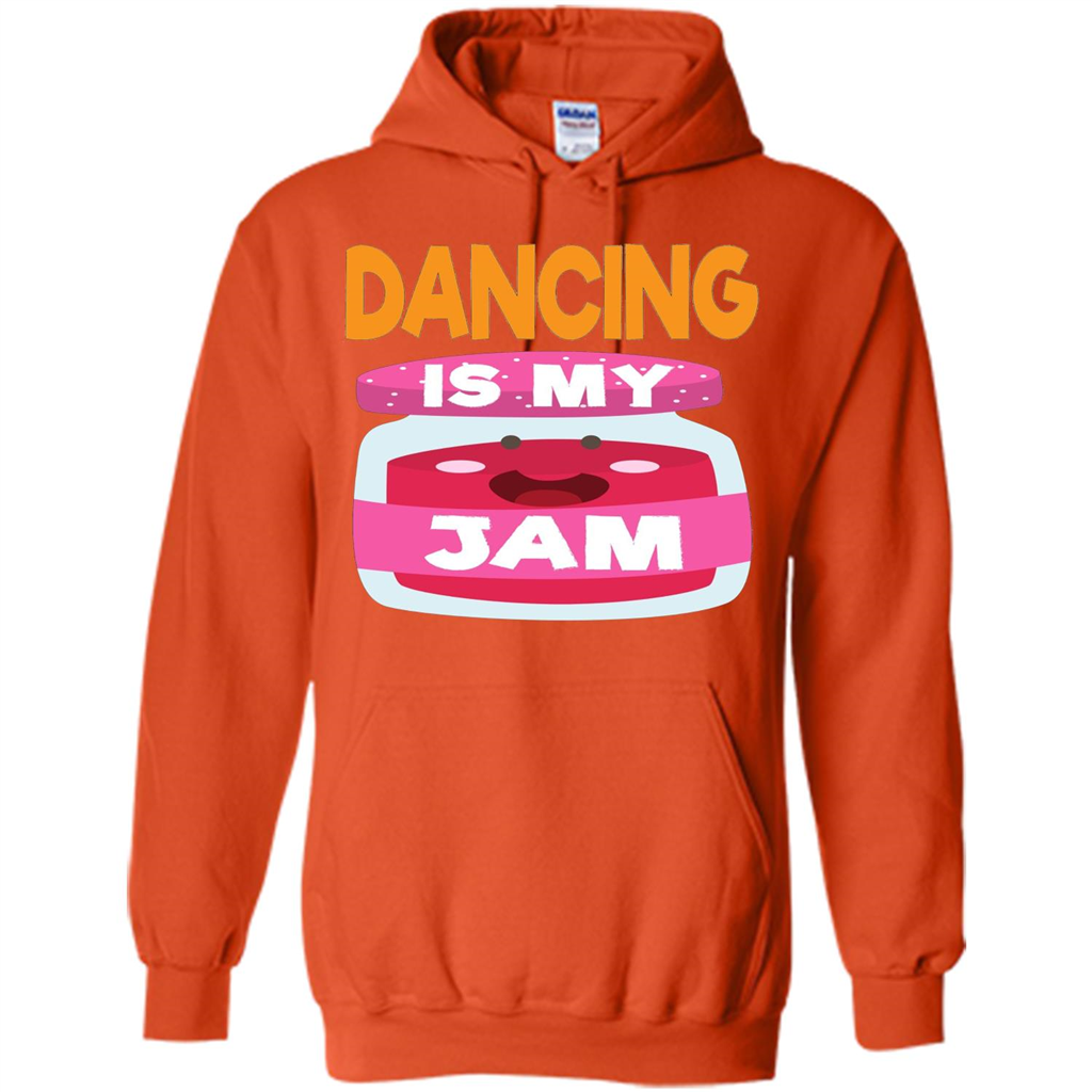 Dancing T-shirt Dancing Is My Jam Orange