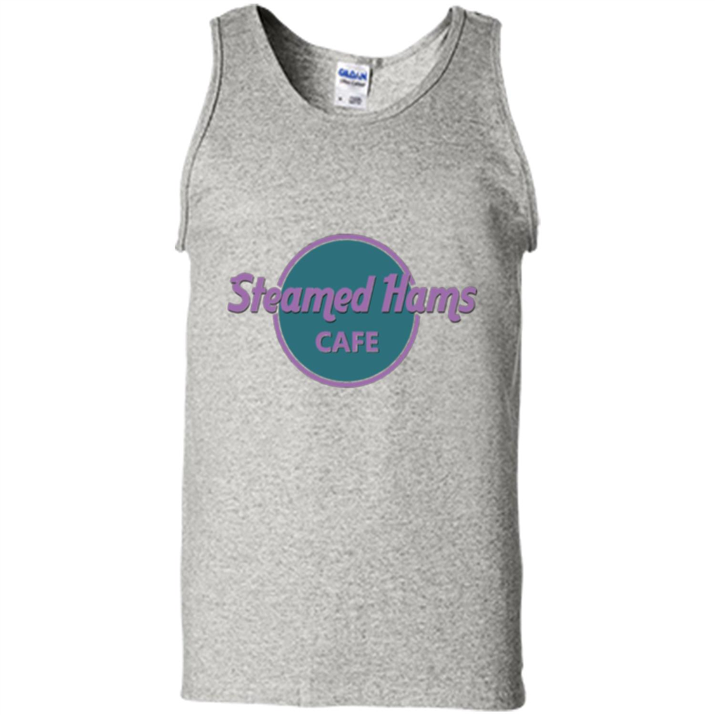 Steamed Hams Cafe T-shirt Ash