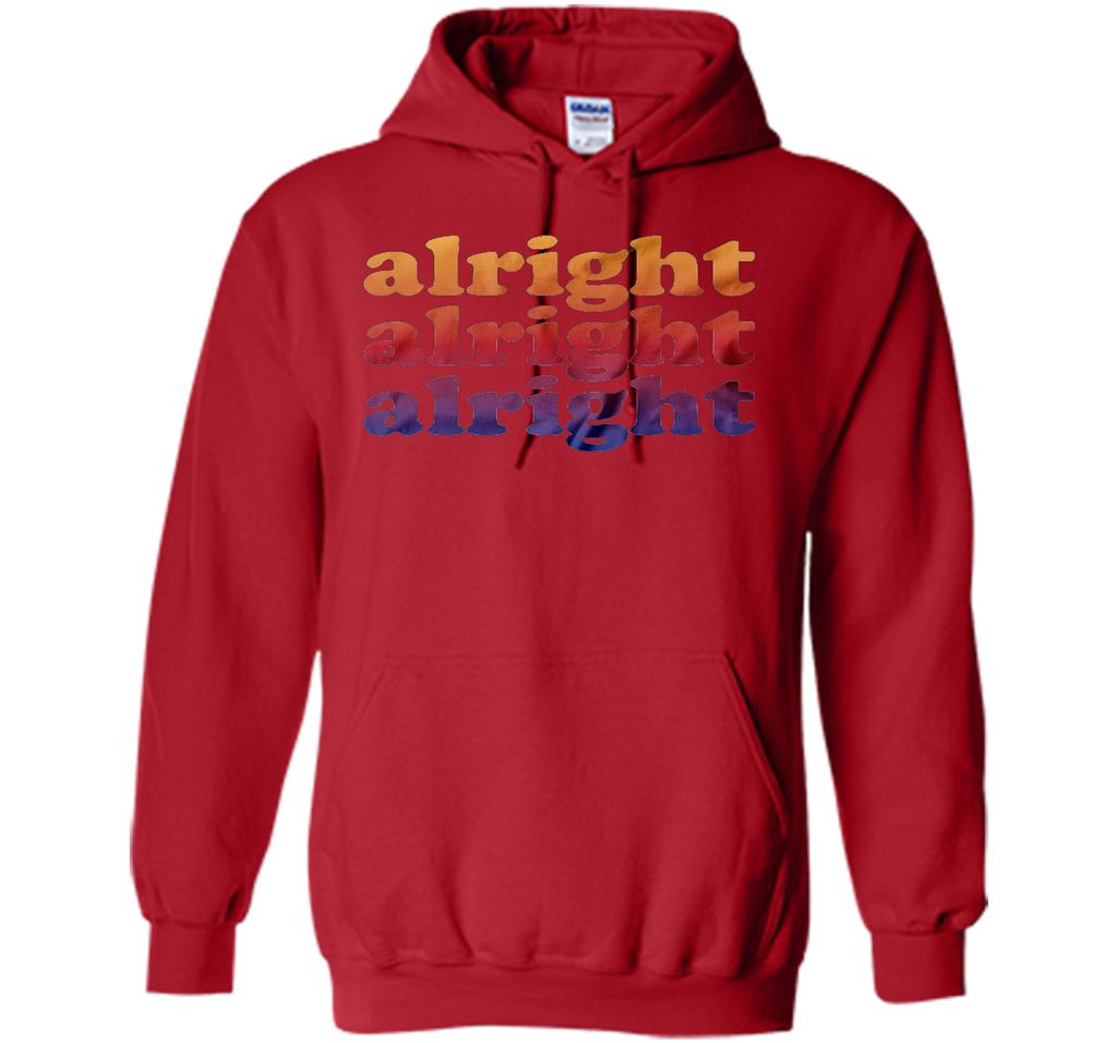 Alright Alright Alright T-shirt Red