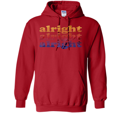 Alright Alright Alright T-shirt Red