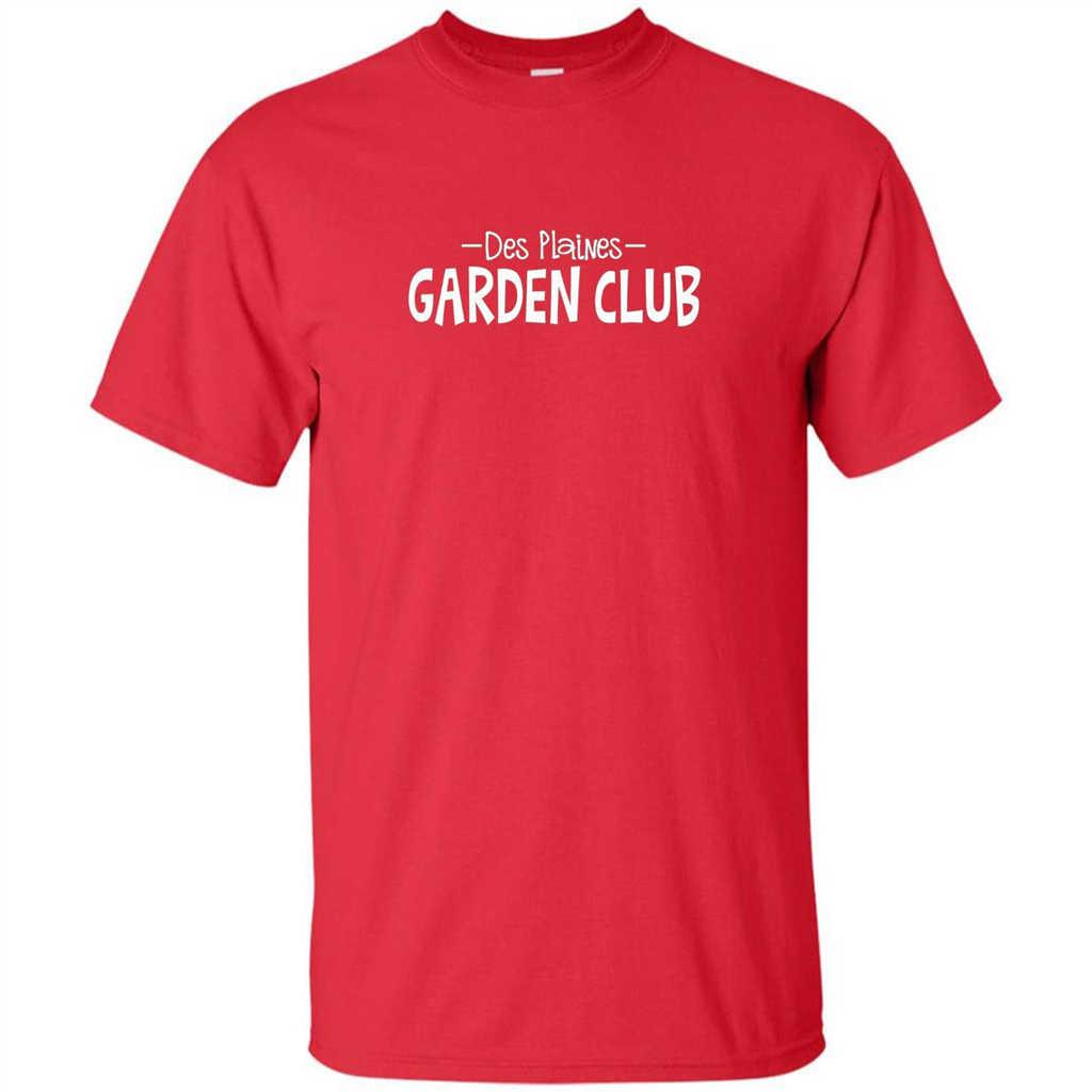 Official Des Plaines Garden Club T-Shirt Red