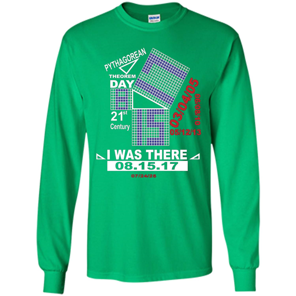Pythagorean Theorem day T-shirt Irish Green