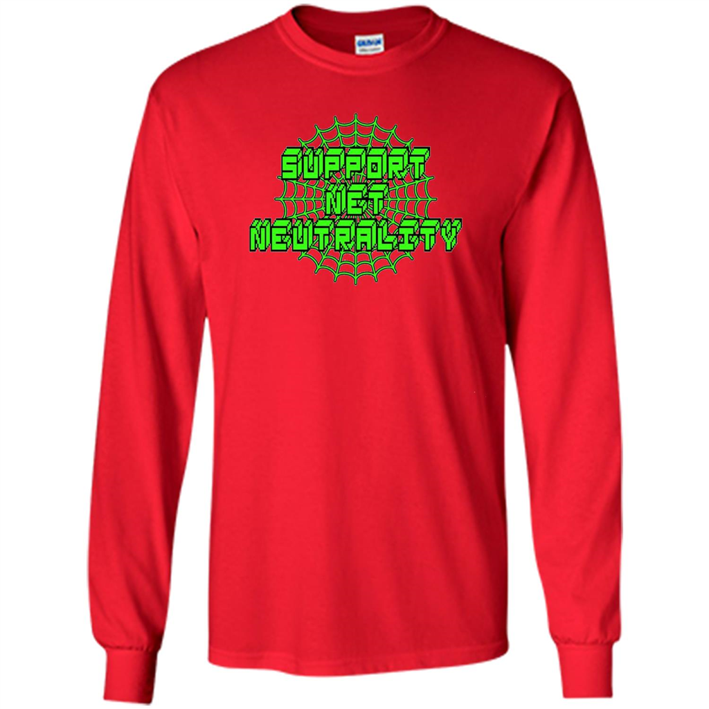 Support Net Neutrality T-shirt Red