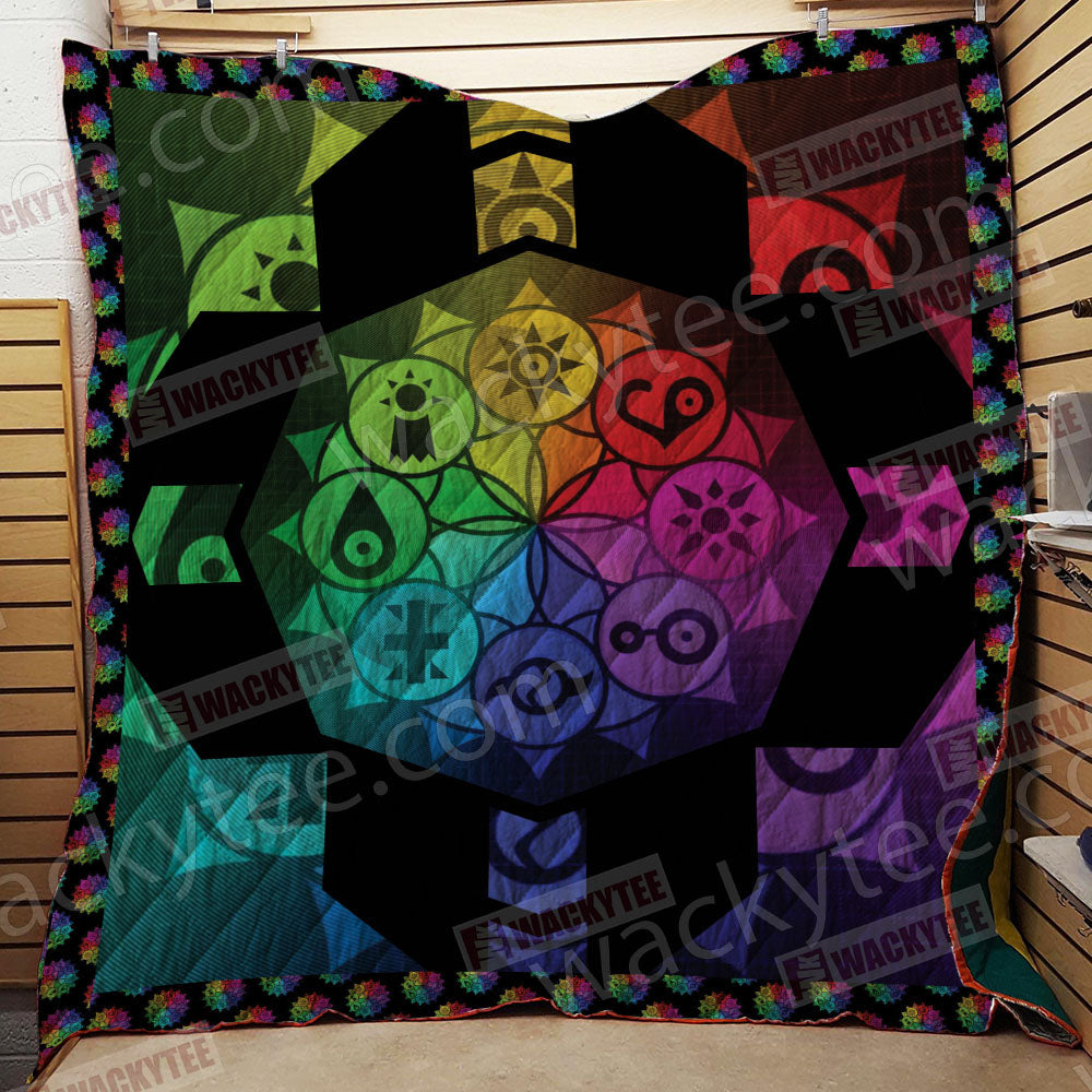 Digimon New 3D Quilt Blanket Queen (203x228CM)